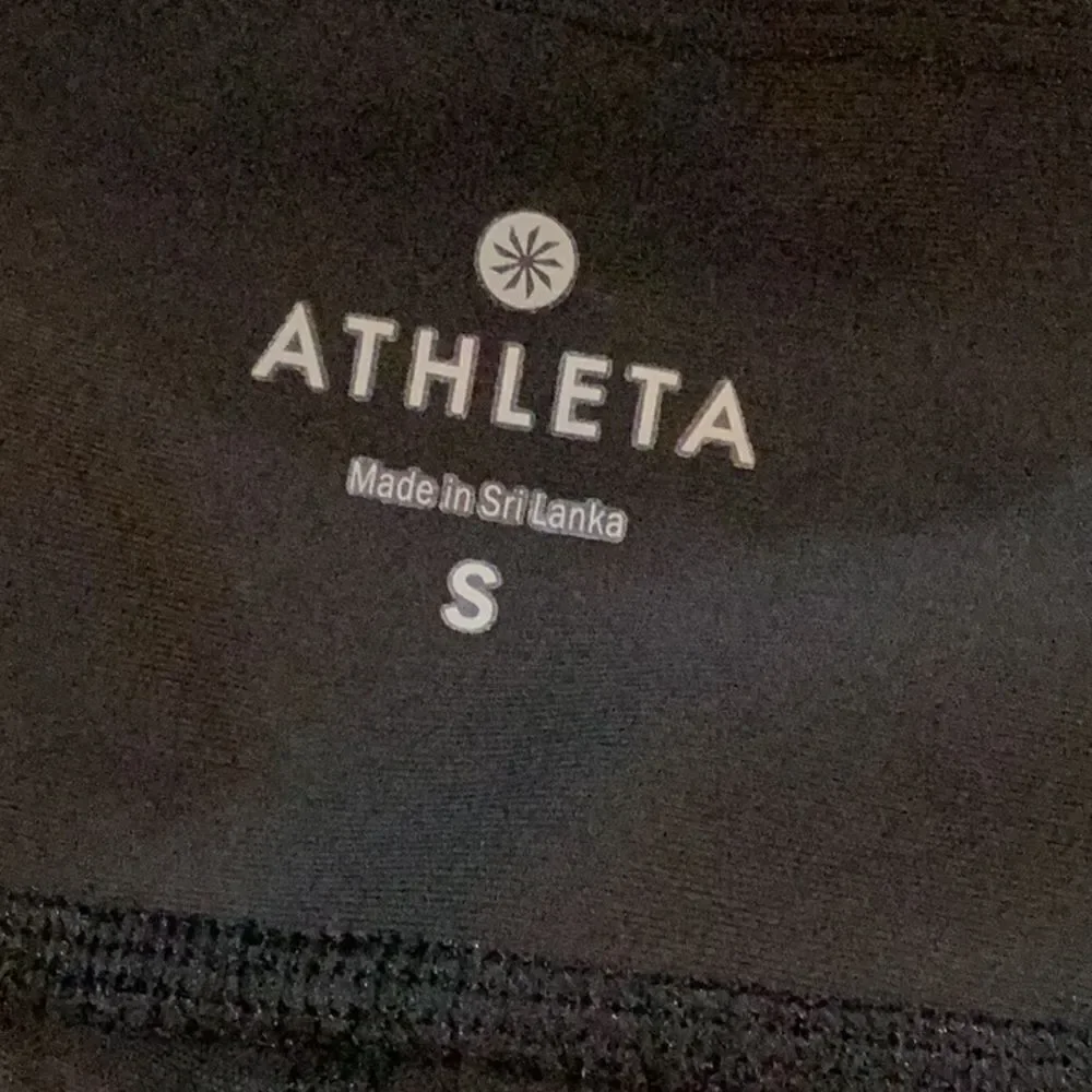Athleta Crocodile Stealth TruCool Capri Leggings Small - Picture 13 of 16